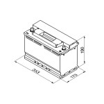 BOSCH Starterbatterie