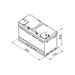 BOSCH Starterbatterie