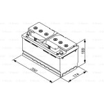 BOSCH Starterbatterie