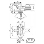 BOSCH Sensor, Kraftstoffdruck