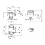 BOSCH Sensor, Kraftstoffdruck