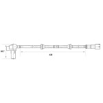 BOSCH Sensor, Raddrehzahl