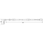 BOSCH Sensor, Raddrehzahl