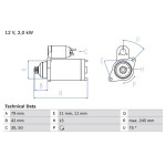 BOSCH Starter