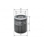 BOSCH Ölfilter