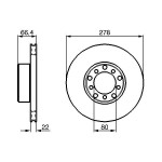 BOSCH Bremsscheibe