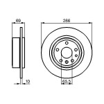 BOSCH Bremsscheibe