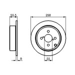 BOSCH Bremsscheibe