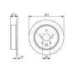BOSCH Bremsscheibe