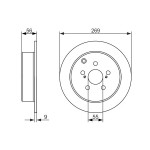 BOSCH Bremsscheibe