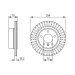 BOSCH Bremsscheibe