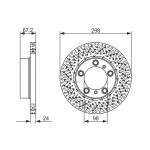 BOSCH Bremsscheibe