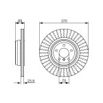 BOSCH Bremsscheibe