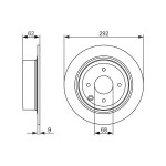 BOSCH Bremsscheibe