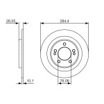 BOSCH Bremsscheibe