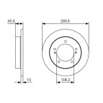 BOSCH Bremsscheibe