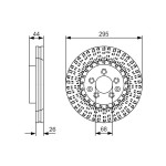 BOSCH Bremsscheibe