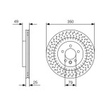 BOSCH Bremsscheibe