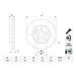 BOSCH Bremsscheibe