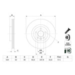 BOSCH Bremsscheibe