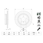 BOSCH Bremsscheibe