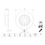 BOSCH Bremsscheibe