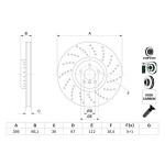 BOSCH Bremsscheibe