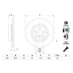 BOSCH Bremsscheibe