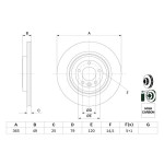 BOSCH Bremsscheibe