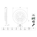 BOSCH Bremsscheibe