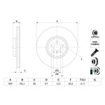 BOSCH Bremsscheibe