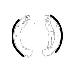 BOSCH Bremsbackensatz