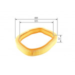 BOSCH Luftfilter