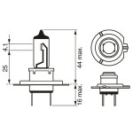 BOSCH Glühlampe, Fernscheinwerfer