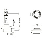 BOSCH Glühlampe, Nebelscheinwerfer