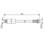 BOSCH Bremsschlauch
