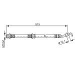 BOSCH Bremsschlauch