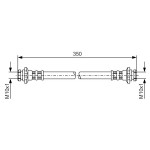 BOSCH Bremsschlauch