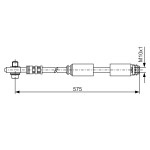 BOSCH Bremsschlauch