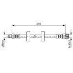 BOSCH Bremsschlauch