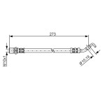 BOSCH Bremsschlauch