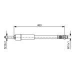 BOSCH Bremsschlauch