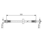 BOSCH Bremsschlauch