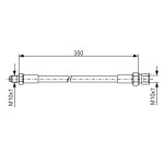 BOSCH Bremsschlauch