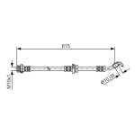 BOSCH Bremsschlauch