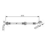 BOSCH Bremsschlauch