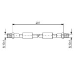 BOSCH Bremsschlauch