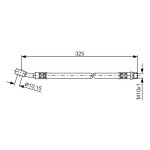 BOSCH Bremsschlauch