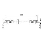 BOSCH Bremsschlauch