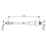 BOSCH Bremsschlauch